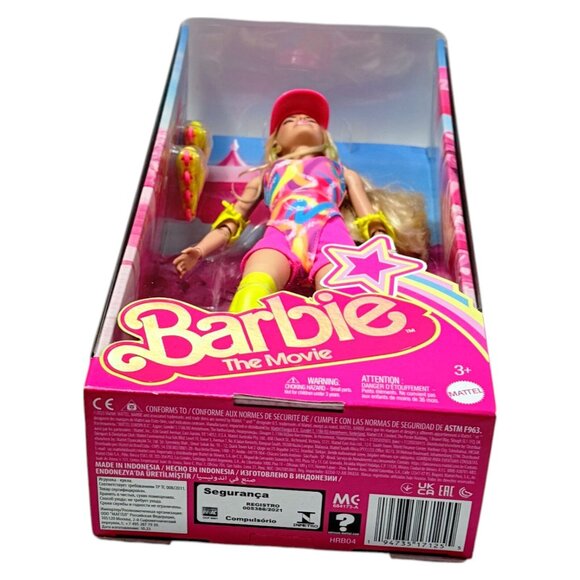 Barbie The Movie Rollerblading Barbie Fashion Doll New in Box - Picture 5 of 8